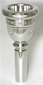 Denis Wick Ultra 4X euphonium mouthpiece, silver plated