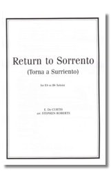 Return to Sorrento (Brass Band set) - de Curis arr.Roberts 