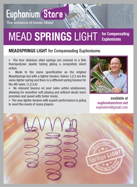 MeadSprings 'Light' for Compensating Euphoniums 