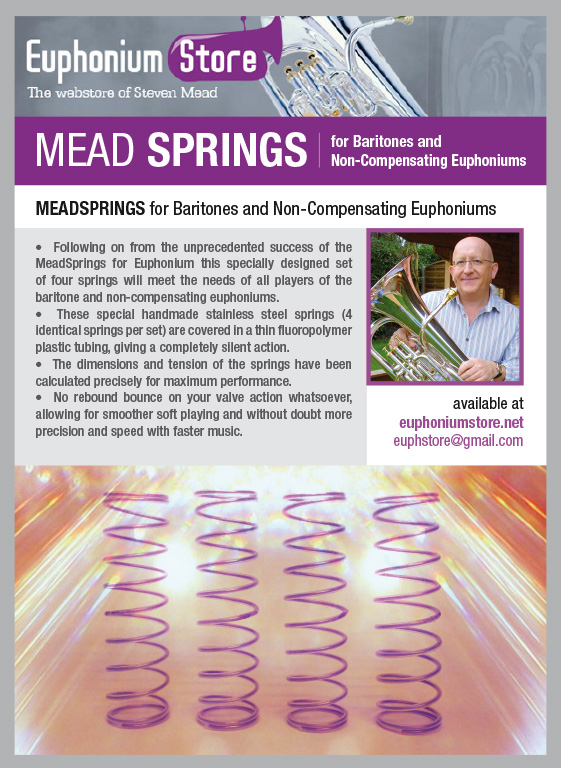  MeadSprings for Baritone and Non-Compensating Euphoniums