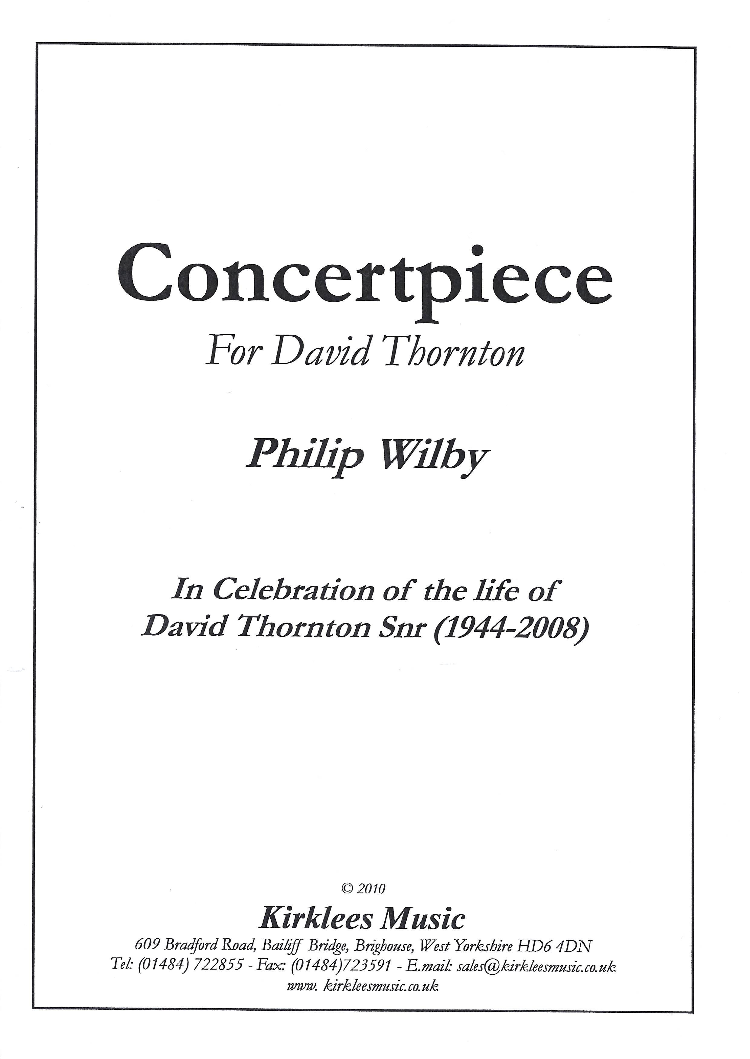 Concertpiece - Philip Wilby - Euphonium with Brass Band accompaniment