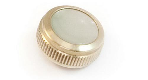 Finger button - lacquered - with inlay, for Baritones BE955/956
