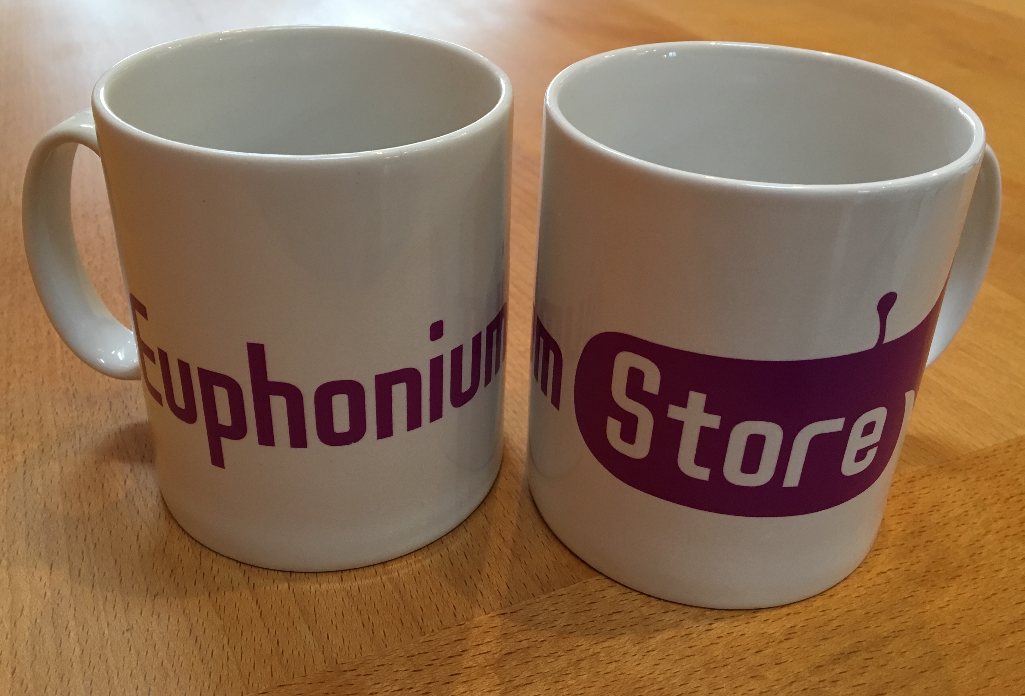 Euphonium Store Mug - set of 2