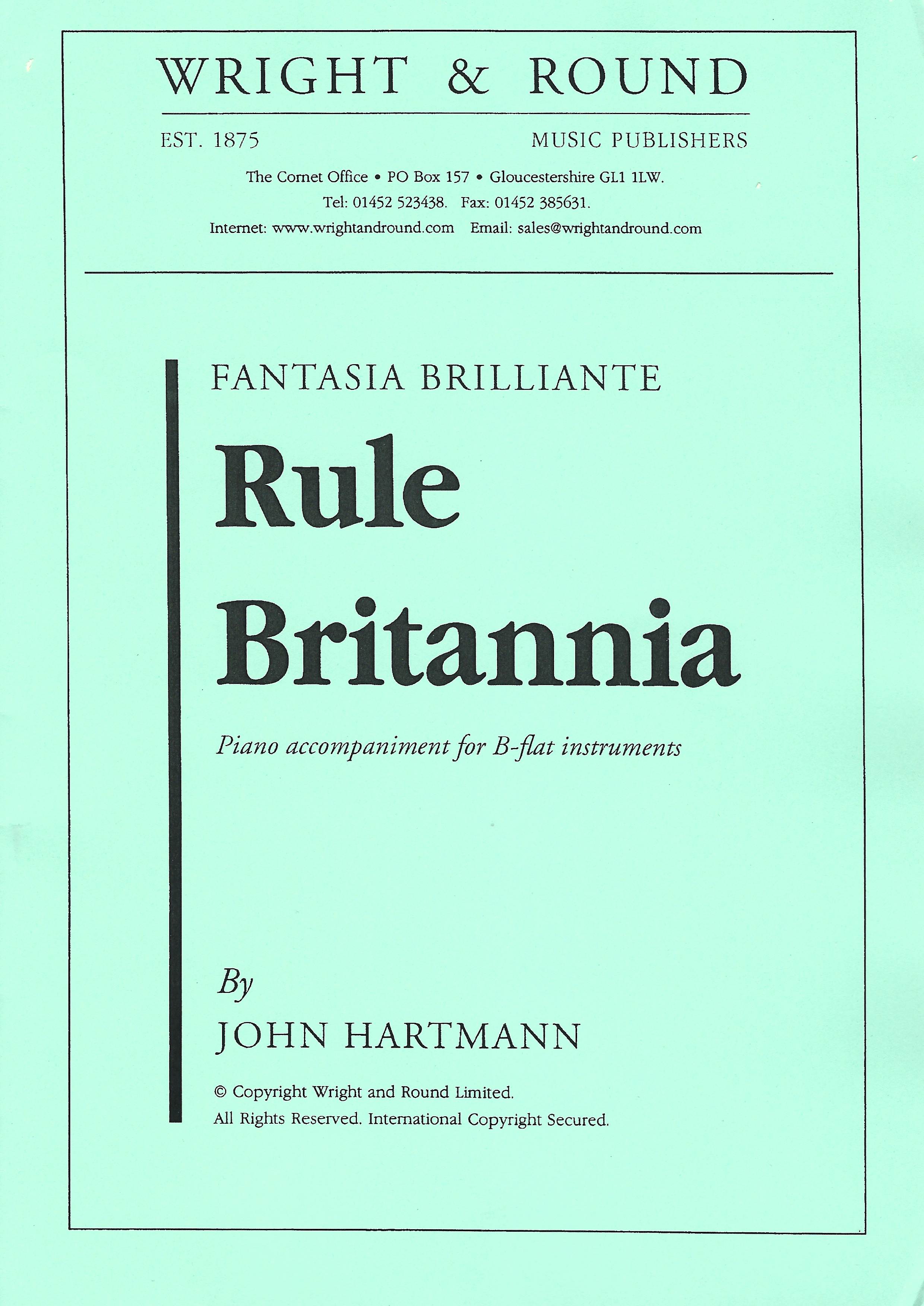 Rule Britannia - John Hartmann - Euphonium and Piano