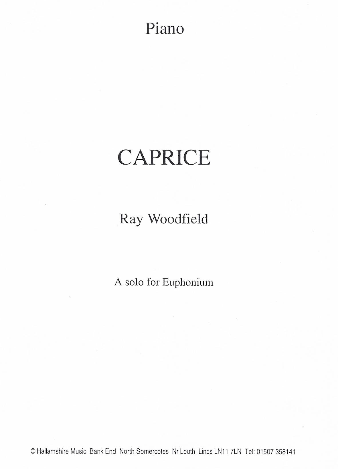 Caprice - Ray Woodfield - Euphonium and Piano
