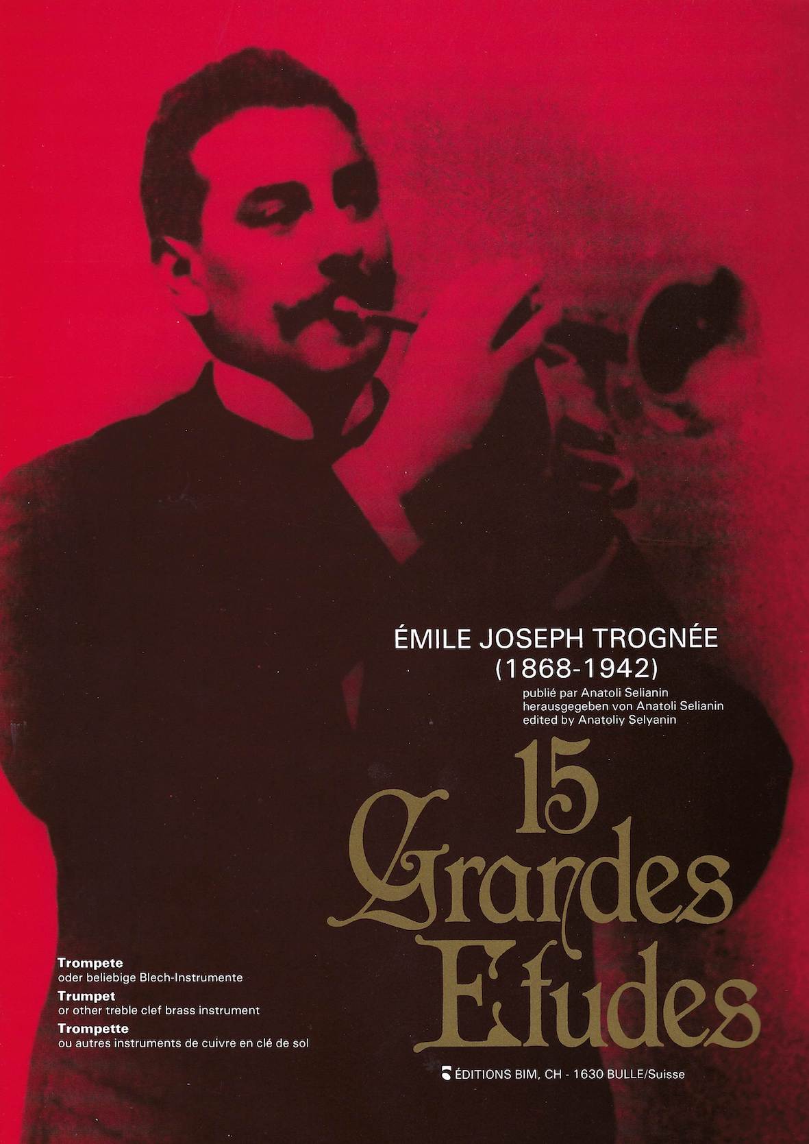 15 Grand Etudes - Emile Joseph Trognee (TC only)