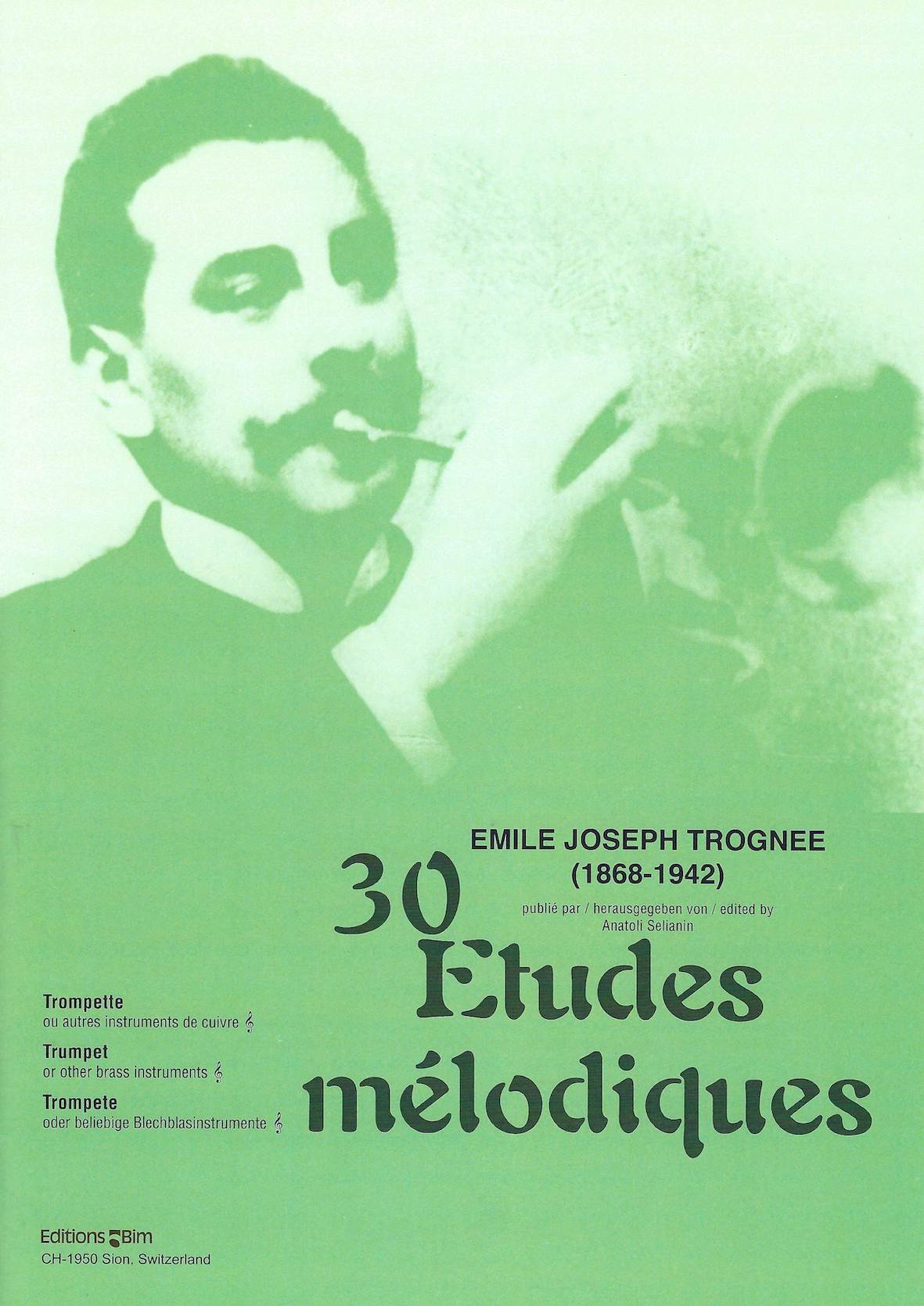 30 Etudes Melodiques - Emile Joseph Trognee (TC only)