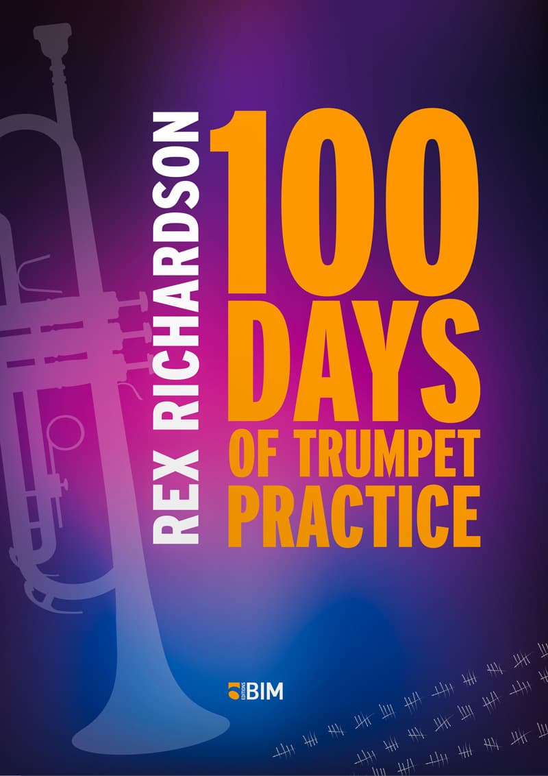 100 Days of Trumpet Practice - Rex Richardson - Practice Book (TC)