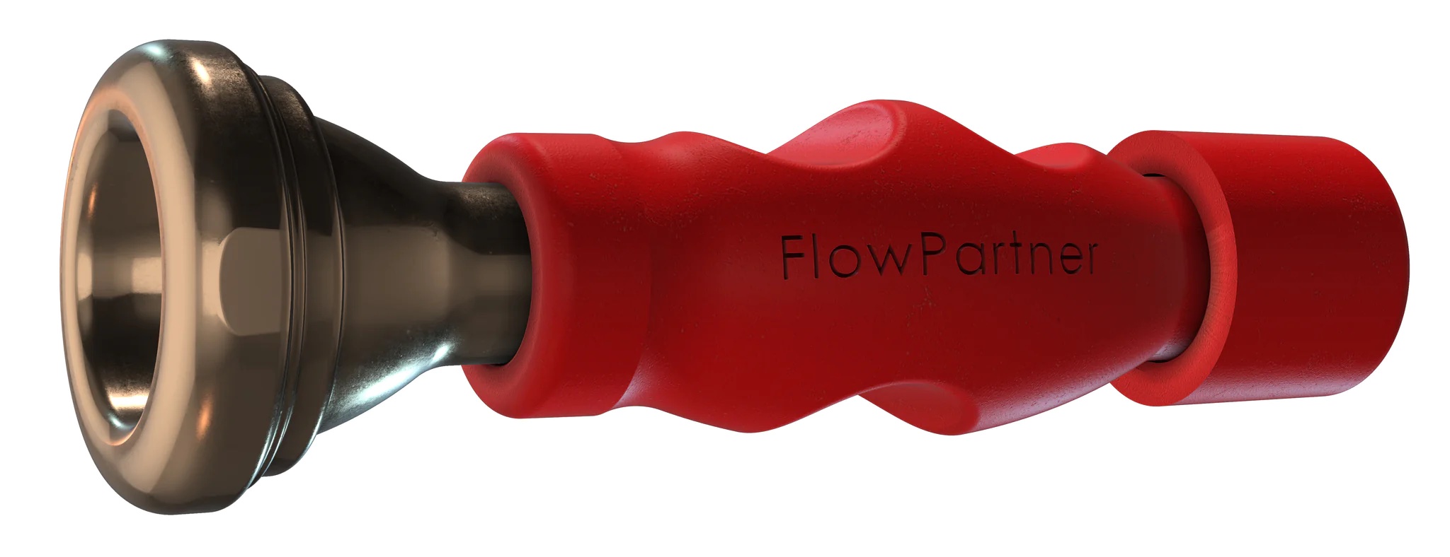FlowPartner (L) - for tuba euphonium trombone (large shank) - RED