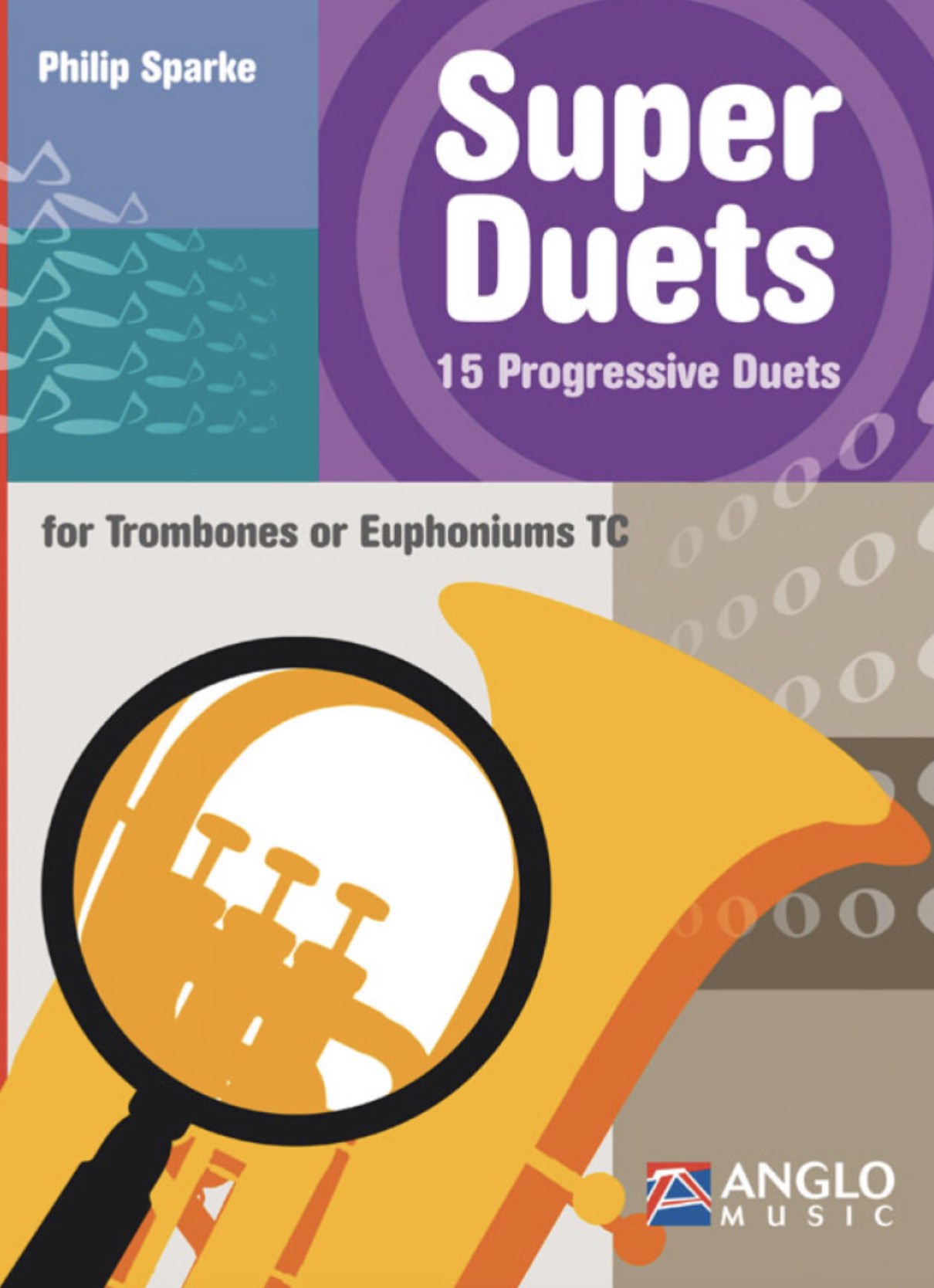 Super Duets - Philip Sparke - 15 progressive duets for trombones or euphonium - TC