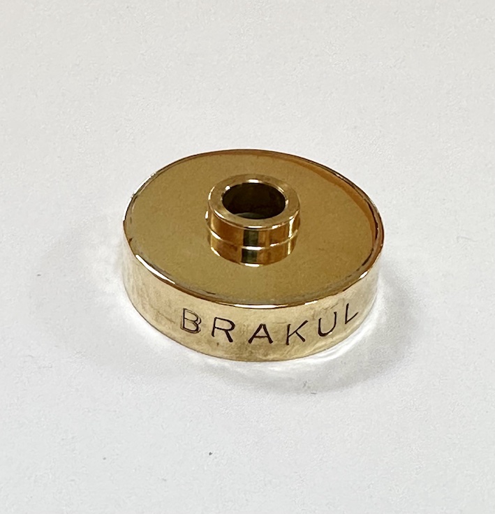 BRAKUL - Besson euphonium 4v top cap- BRASS