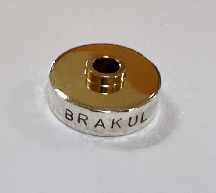 BRAKUL - Besson euphonium 4v top cap- SILVER