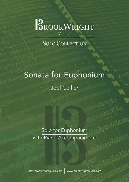 PDF/Digital Download - Sonata for Euphonium - Joel Collier - Euphonium and Piano