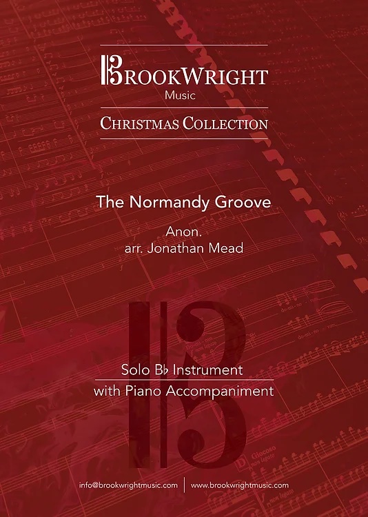 PDF/Digital Download - The Normandy Groove -  Jonathan Mead - Solo for Instrument in Bb with Piano