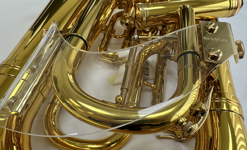 complete - Lacquered - Made by Denis Wick  - Euphonium/Tuba Lyre