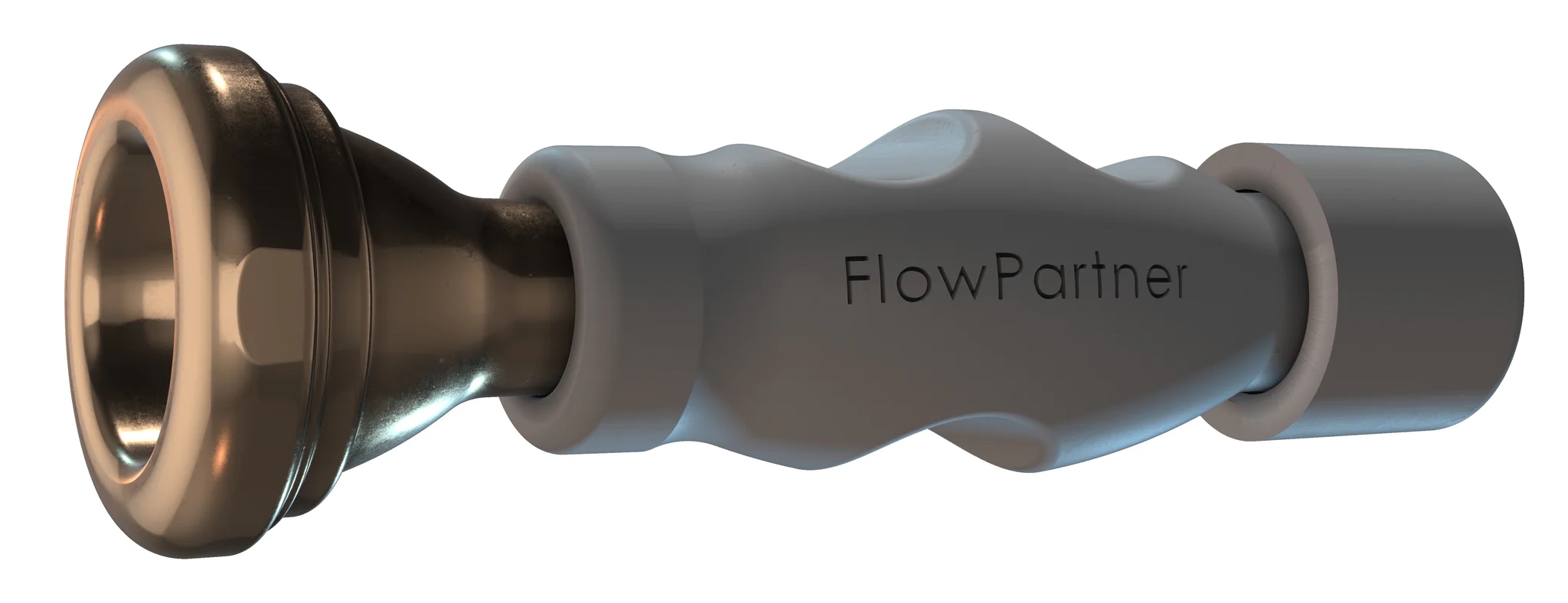 FlowPartner (M) - for medium shank euph/trom, baritione - GREY