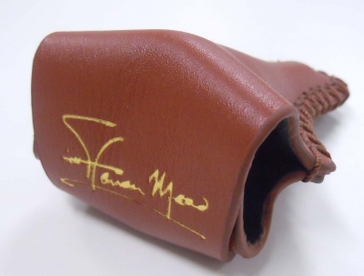 Steven Mead Autographed Leather Mouthpiece Case