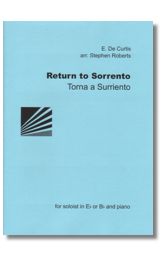 Return to Sorrento (Piano) - de Curtis arr.Roberts 
